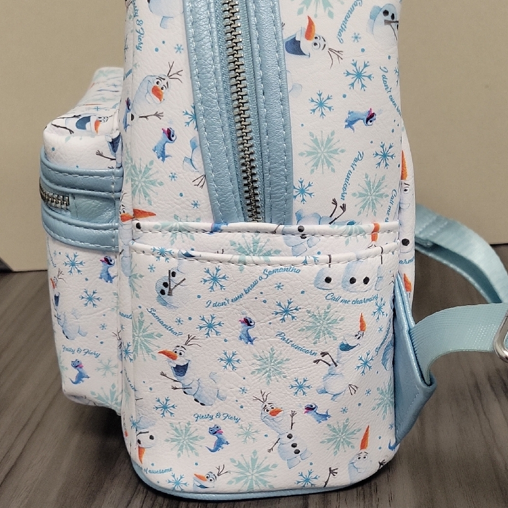 Loungefly Disney Parks Olaf Backpack - Picture 8 of 14